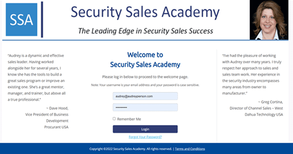 Security Sales Mastery Screenshot 1